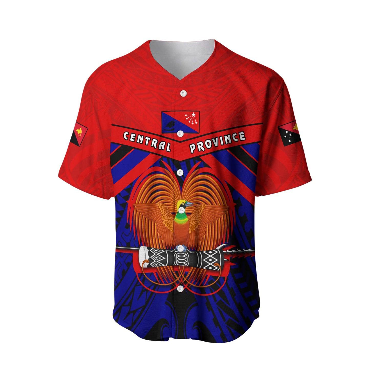 Central Province Baseball Jersey Papua New Guinea