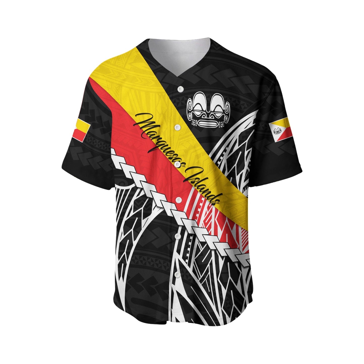 Marquesas Islands Baseball Jersey Style Life