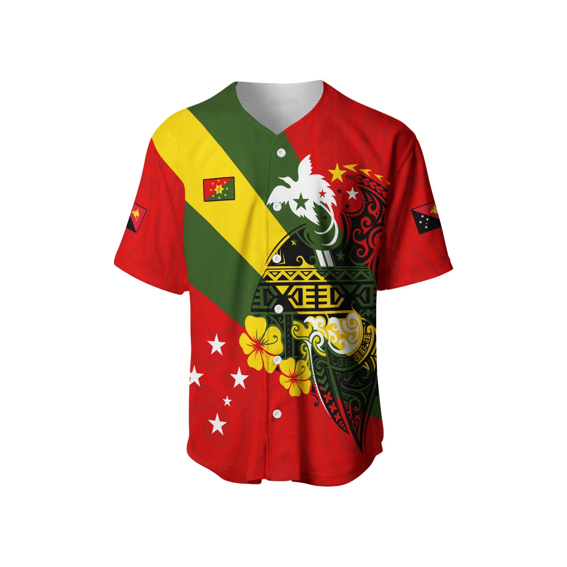 Eastern Highlands Province Baseball Jersey Peaceful PNG