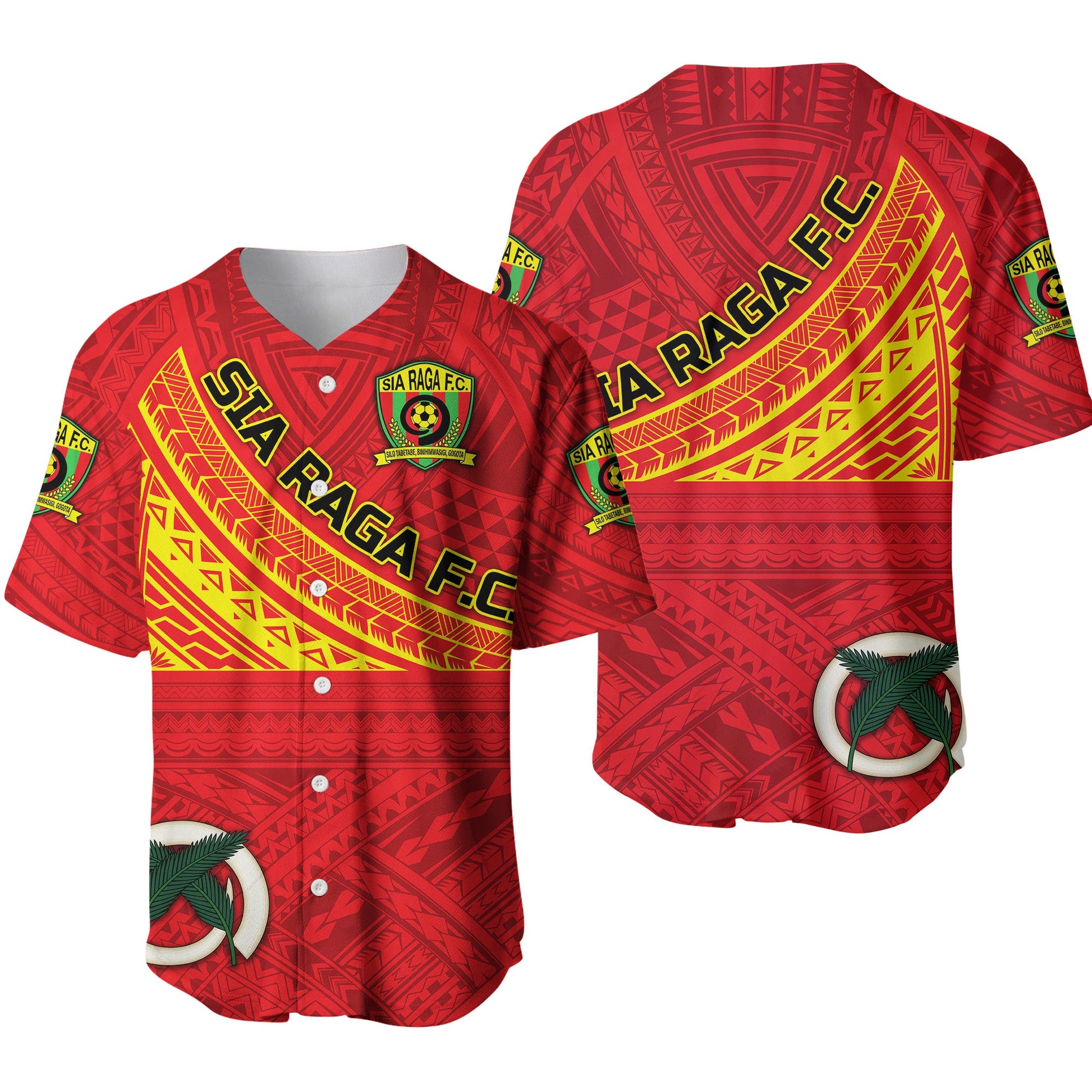 Vanuatu Sia Raga Football Club Baseball Jersey Original Style