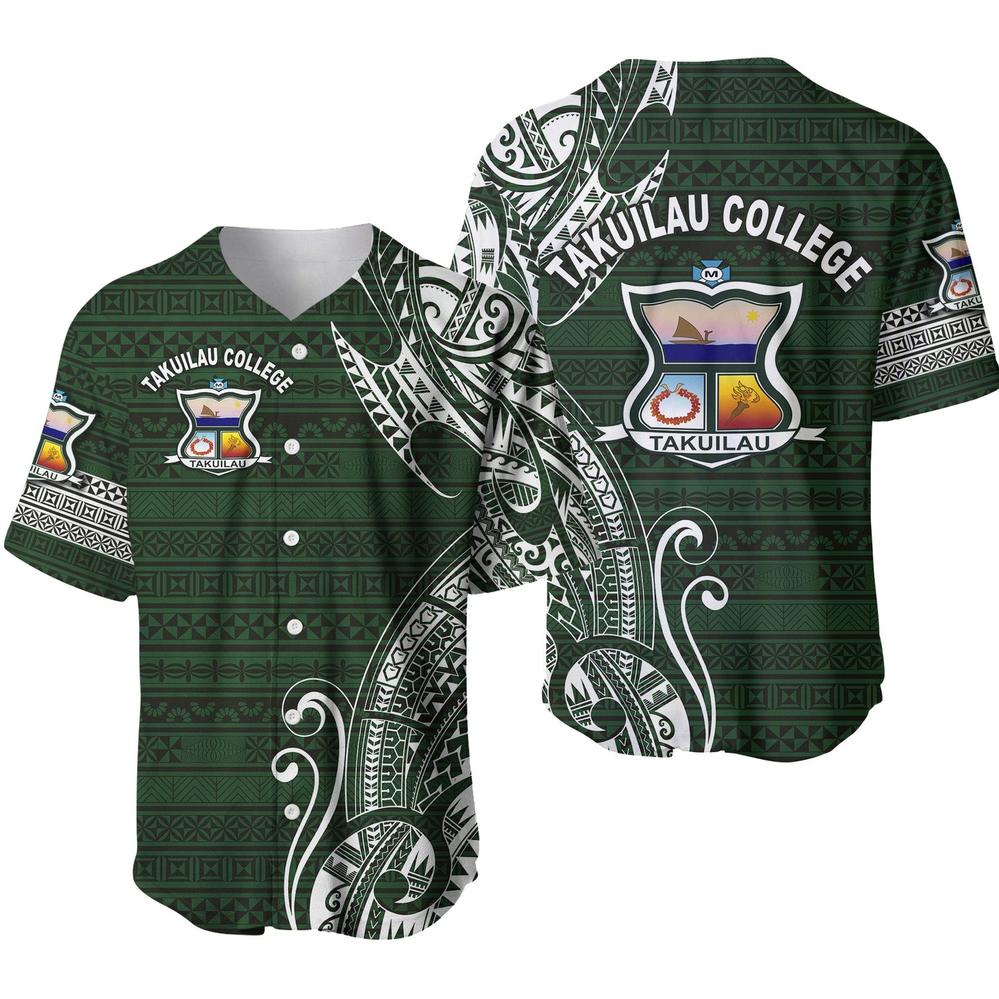 Tonga Takuilau College Baseball Jersey Simple Vibes
