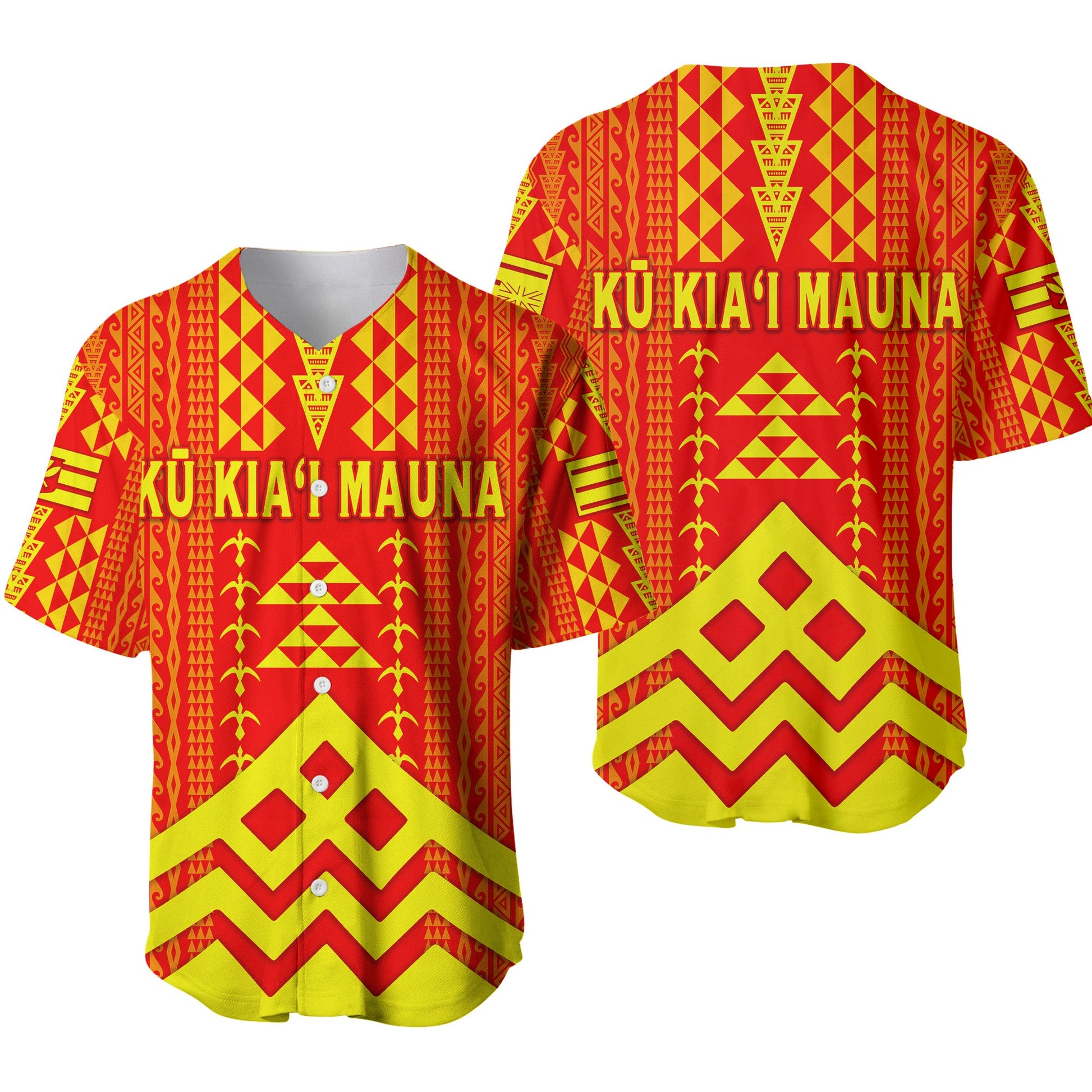 Hawaii Ku Kiai Mauna Baseball Jersey We Are Mauna Kea Unique Vibes