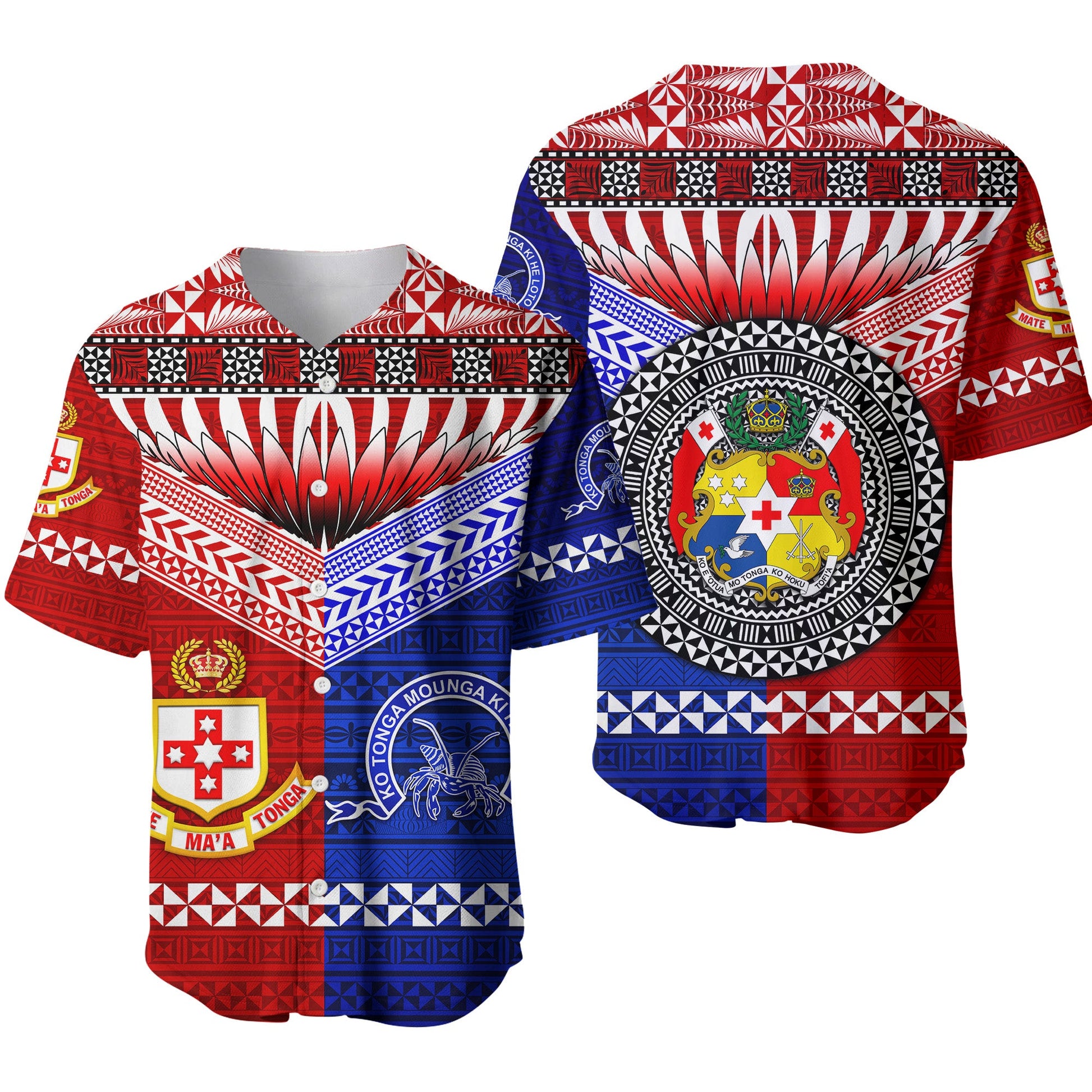 Kolisi Tonga College Atele And Tupou College Toloa Baseball Jersey Together Unique