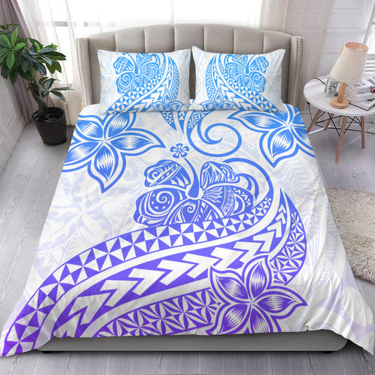 Polynesian Tribal Tattoo Retro Bedding Set Gradient 04 Screen Color