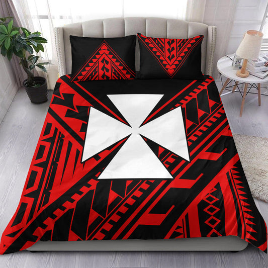 Wallis et Futuna Bedding Set Happy Independence Day