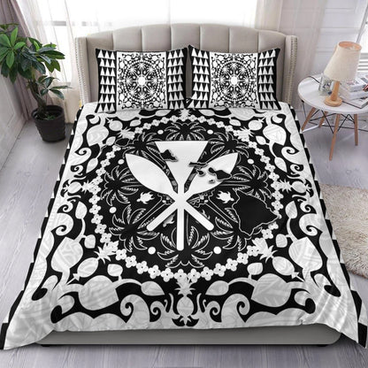 Hawaii Bedding Set Kanaka Maoli No.3 White Style