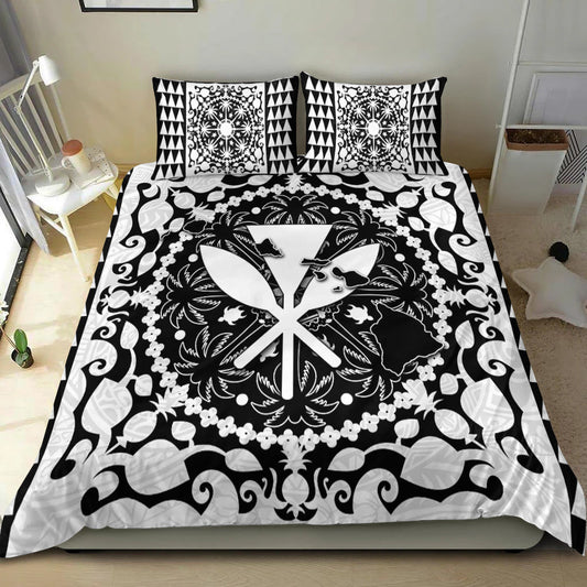 Hawaii Bedding Set Kanaka Maoli No.3 White Style