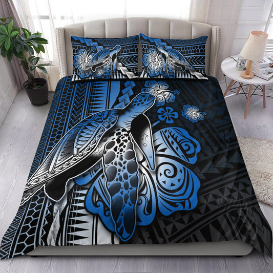 Polynesian Turtle Bedding Set Polynesian Patterns Color No.1