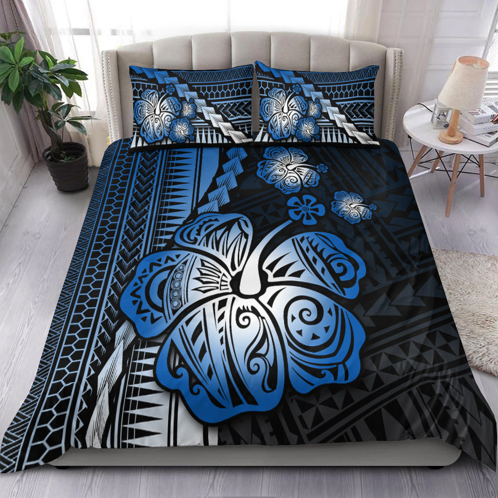 Polynesian Hibiscus Bedding Set Hawaiian Style No.5