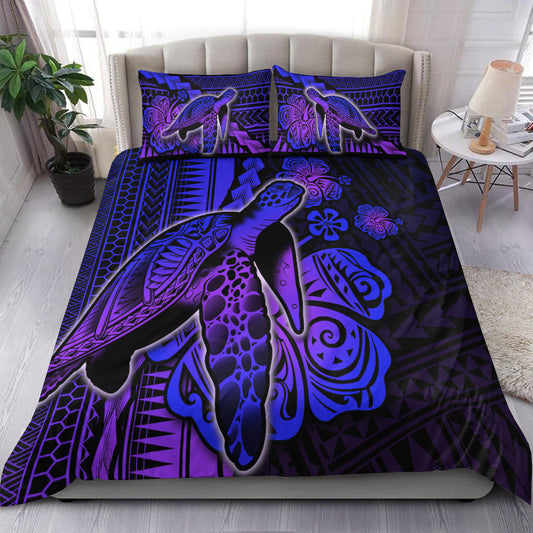 Polynesian Turtle Bedding Set Polynesian Patterns Color No.4