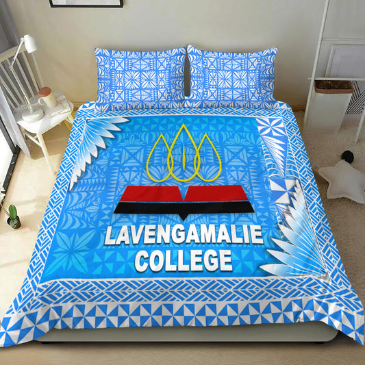 Tonga Lavengamalie College Bedding Set Simplified Version