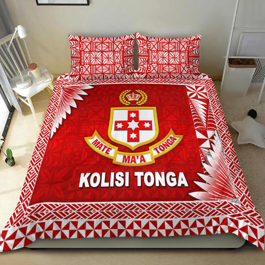 Tonga Kolisi Tonga College Bedding Set Simplified Version