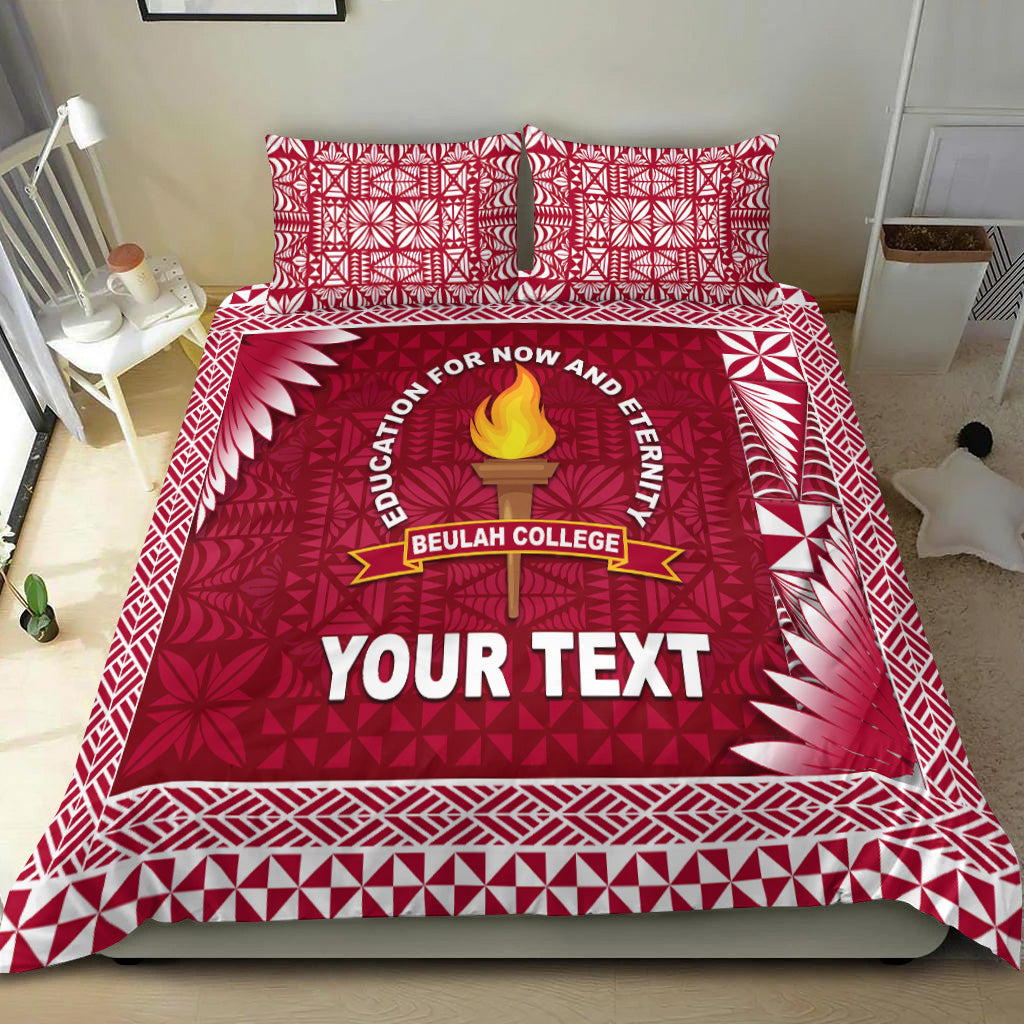 (Custom Personalised) Tonga Beulah College Bedding Set Simplified Version