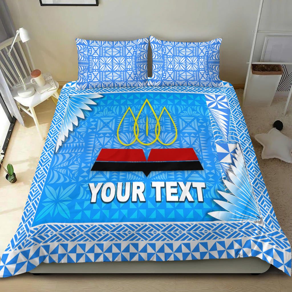 (Custom Personalised) Tonga Lavengamalie College Bedding Set Simplified Version