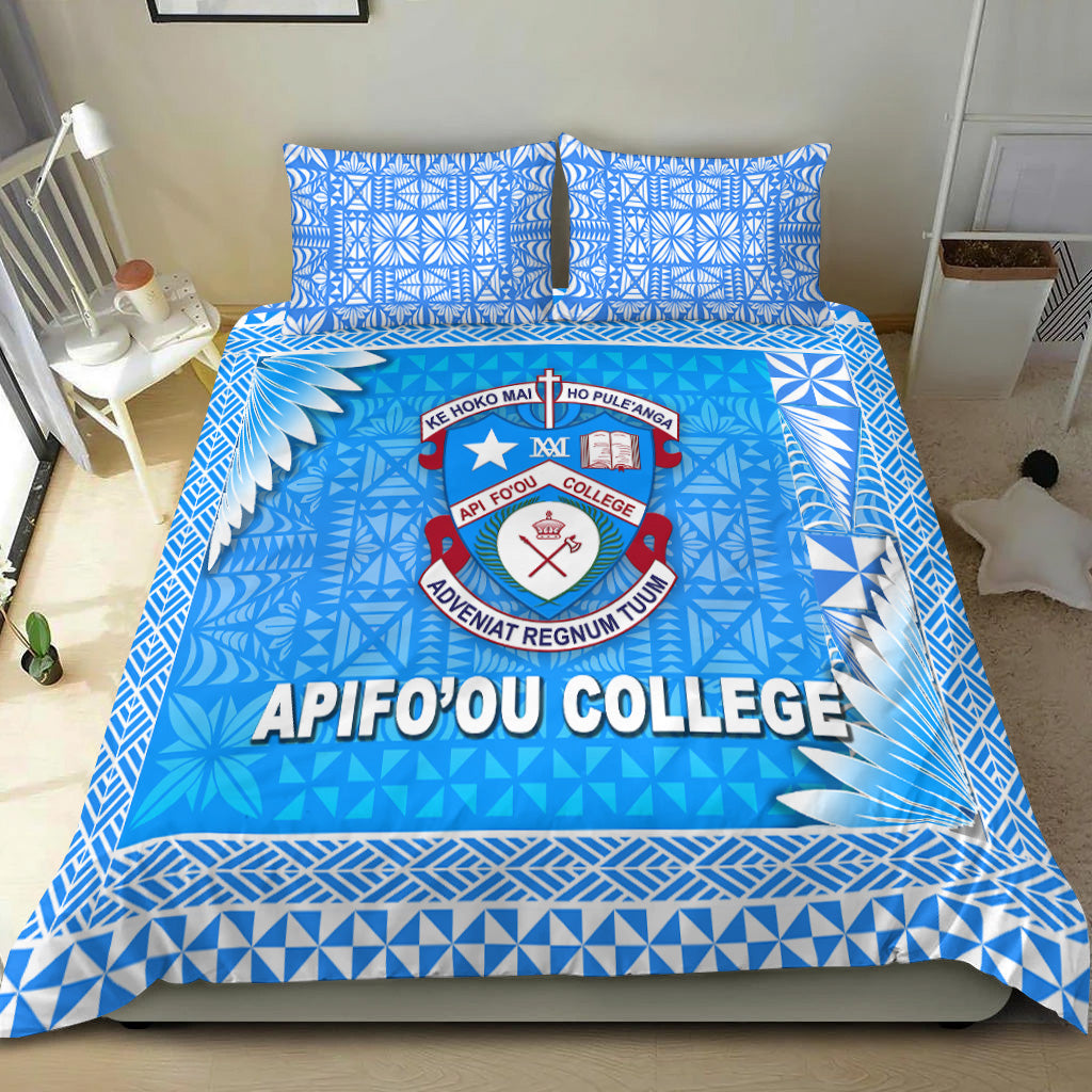 Tonga Apifo'ou College Bedding Set Simplified Version