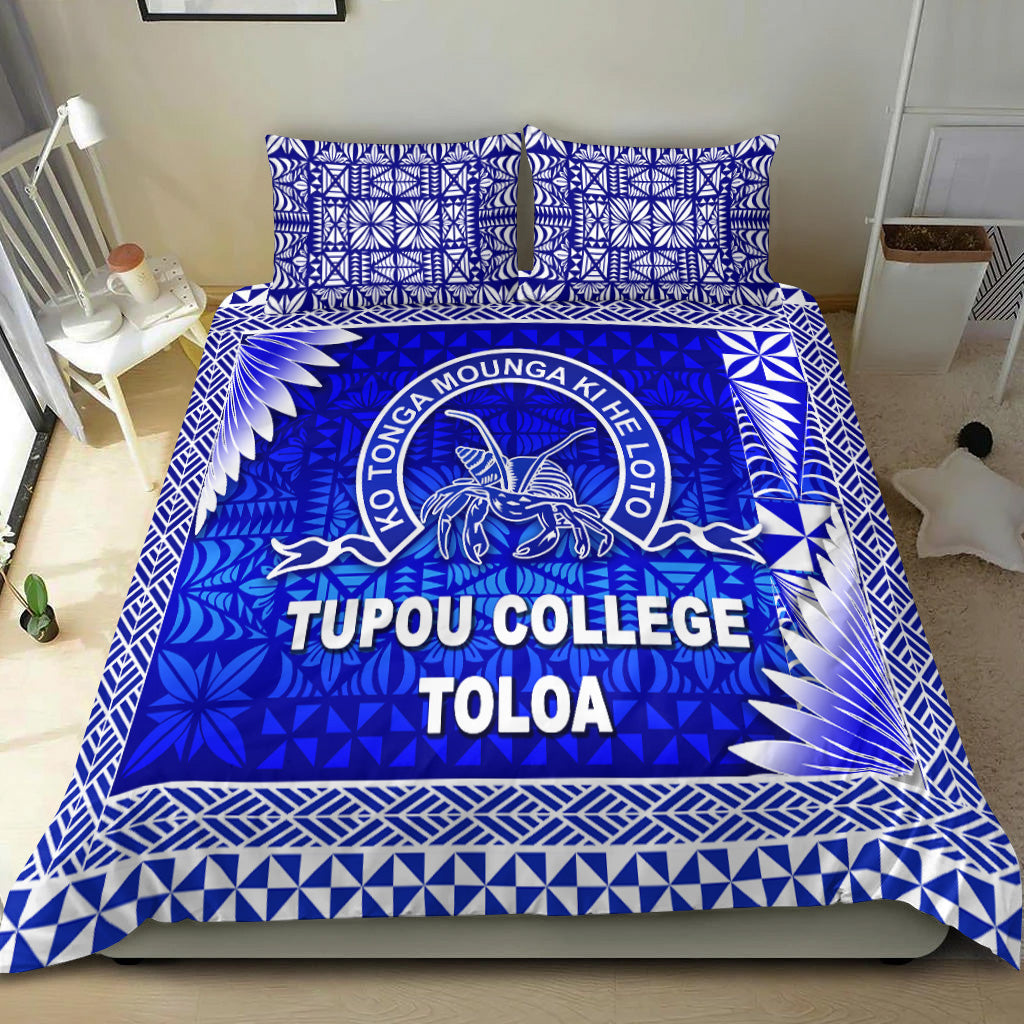 Tonga Tupou College Toloa Old Boys Bedding Set Simplified Version