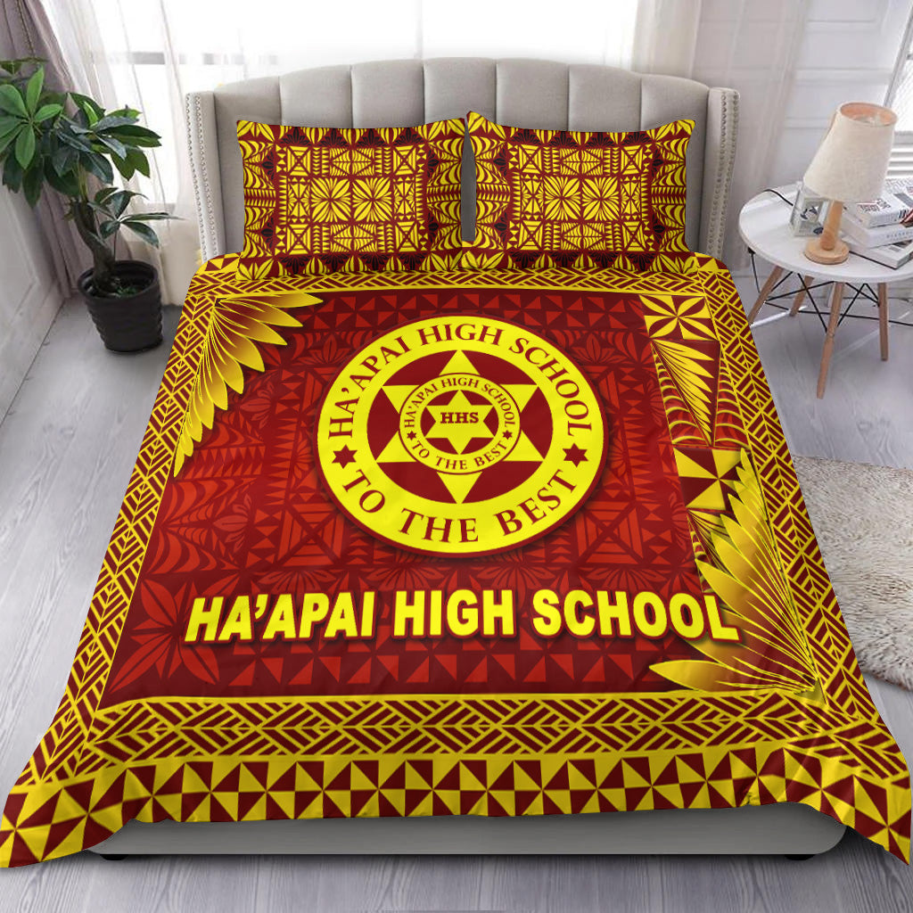 Tonga Ha'apai High School Bedding Set Simplified Version