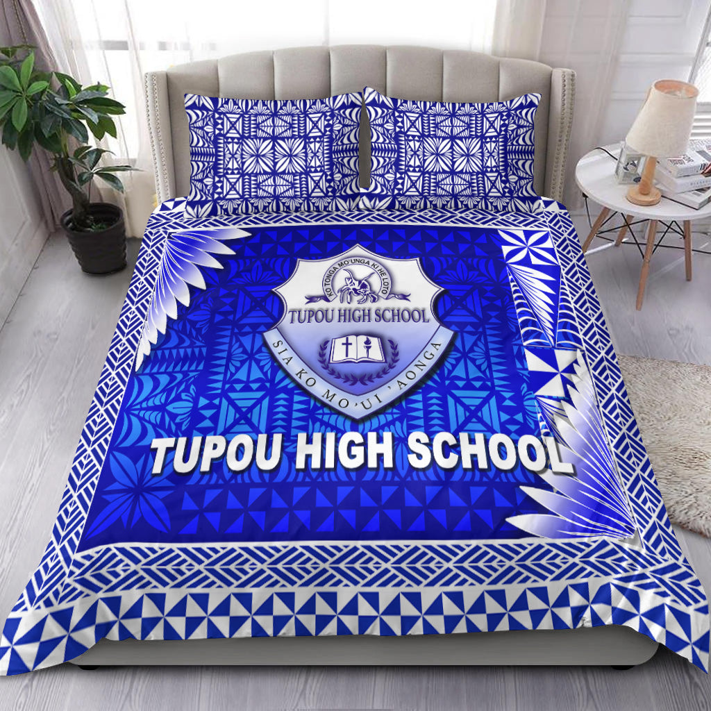 Tonga Tupou High School Bedding Set Simplified Version