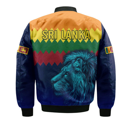 Sri Lanka The Lions Cricket Bomber Jacket