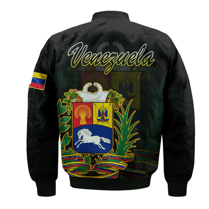 Venezuela Coat Of Arms Bomber Jacket