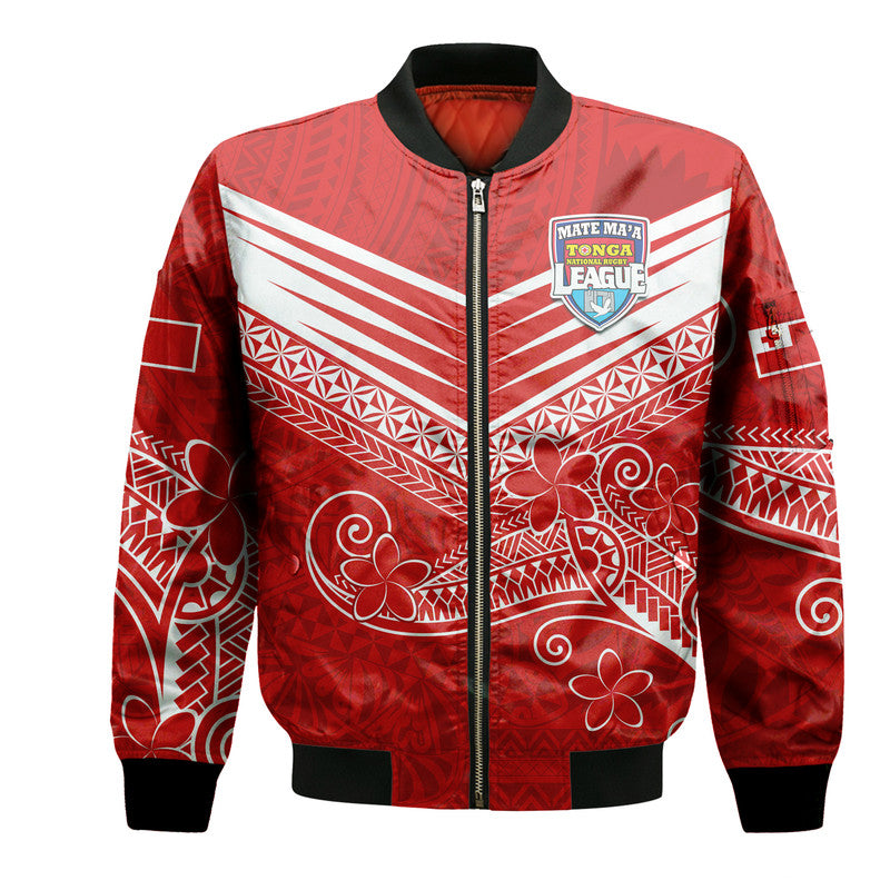 Tonga Mate Ma'a Rugby Kupesi Bomber Jacket