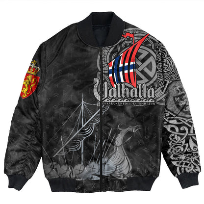 Viking Clothing Viking Norway Drakkar Bomber Jacket