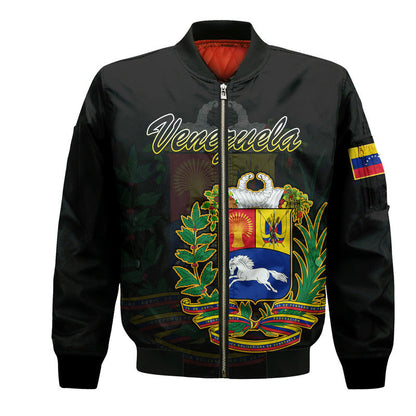 Venezuela Coat Of Arms Bomber Jacket