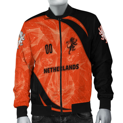 (Custom Personalised) The Netherlands Football 2021 Women's Bomber Jacket Sport Style