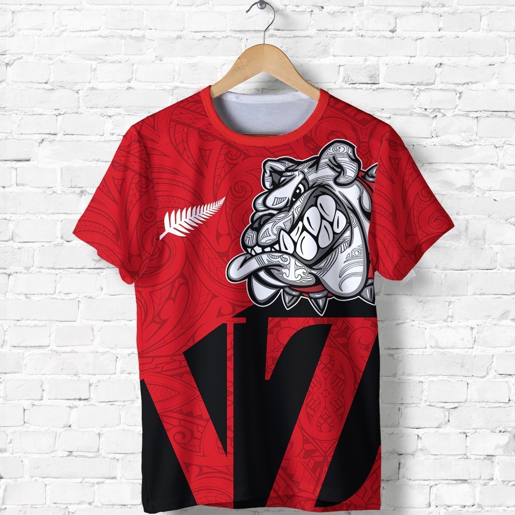 New Zealand Bulldog T Shirt, Maori Bulldog Shirt