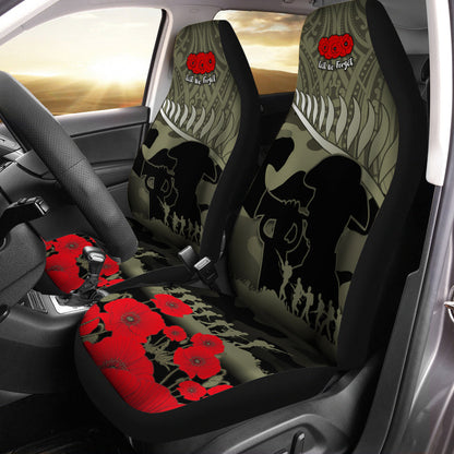 New Zealand ANZAC 2022 Car Seat Covers Maori Camouflage