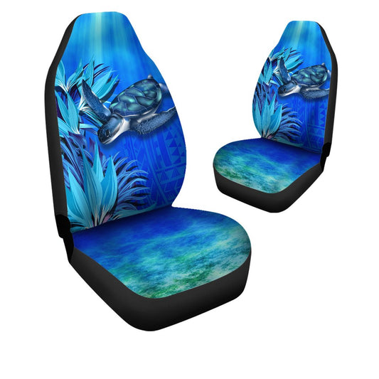Hawaii Blue Turtle Paradise Car Seat Cover Breath Ocean AH