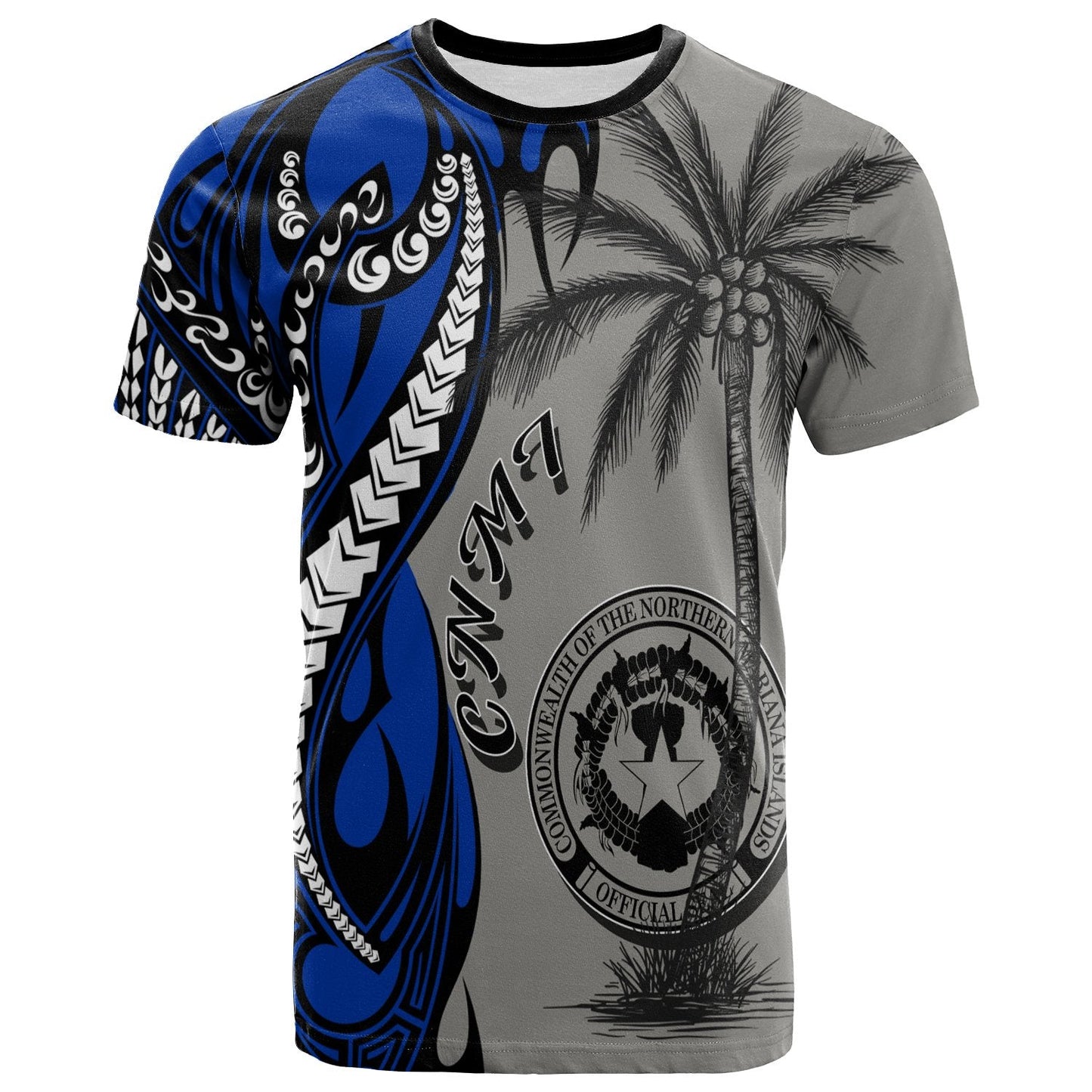 Northern Mariana Islands T Shirt Classical Coconut Tree