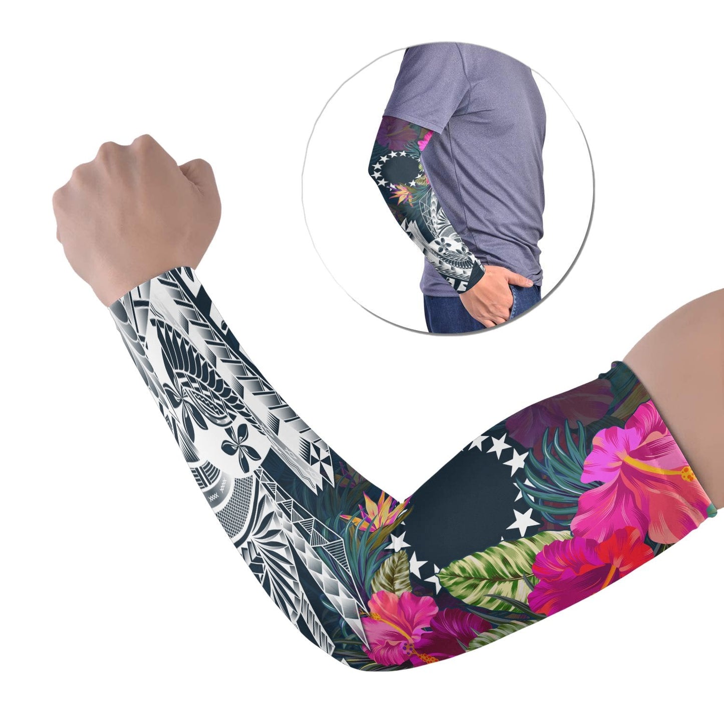 Cook Islands Arm Sleeve (Set of 2) - Summer Vibes