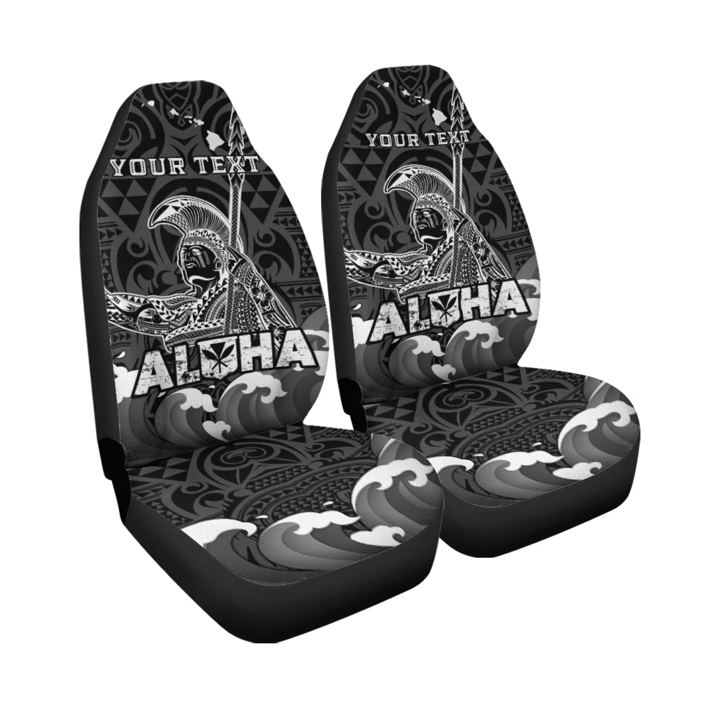(Custom Personalised) Hawaii King Kamehameha Aloha Hawai'i Nei Car Seat Covers