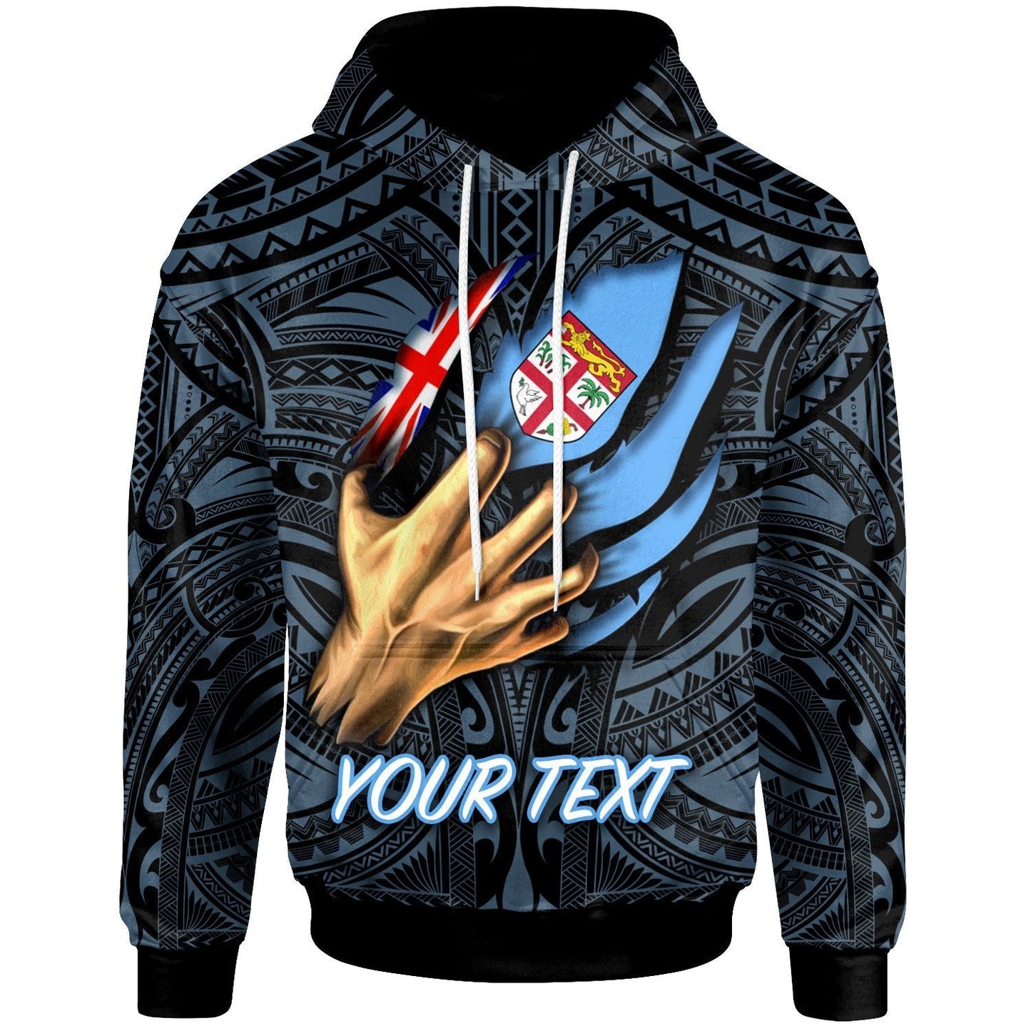 Fiji Hoodie Fiji In Me (Blue)