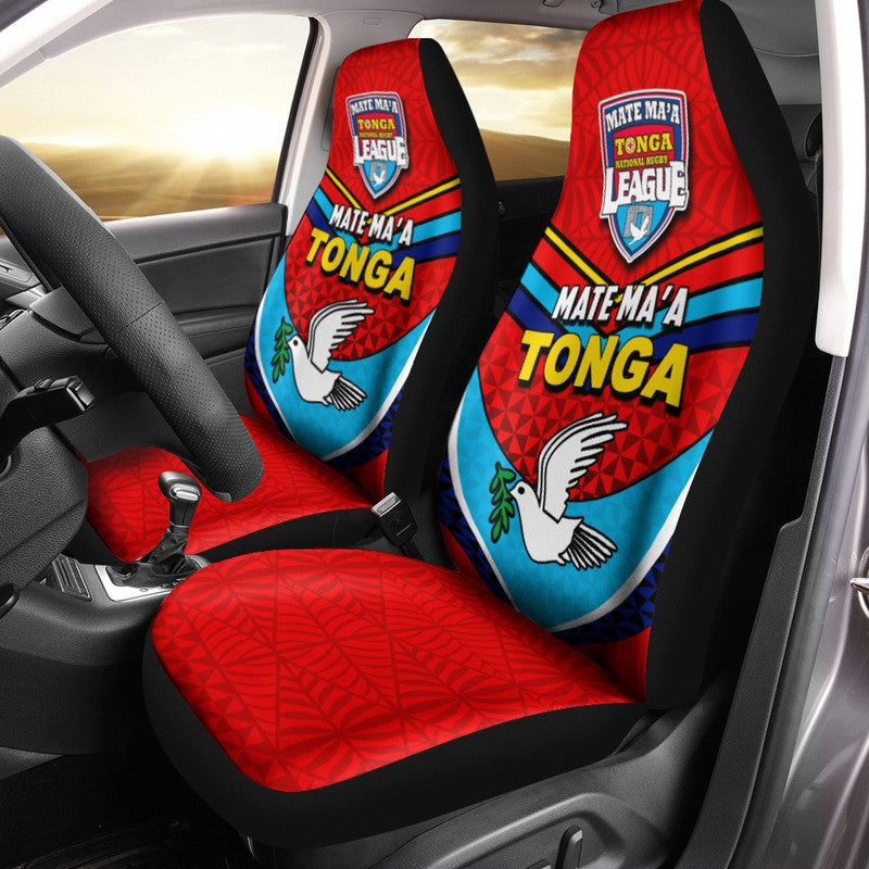Tonga Mate Ma'a Rugby Car Seat Cover Jersey