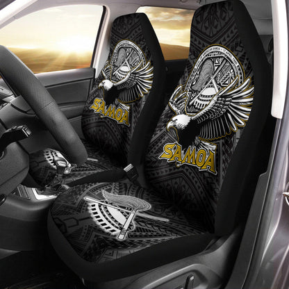 Seal of American Samoa Car Seat Cover