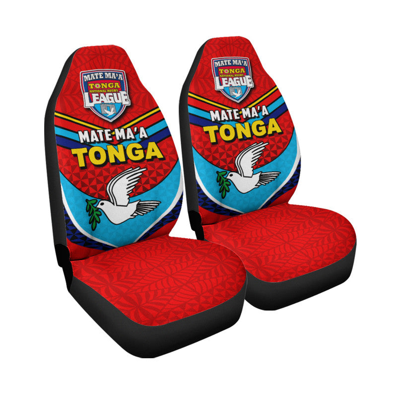 Tonga Mate Ma'a Rugby Car Seat Cover Jersey