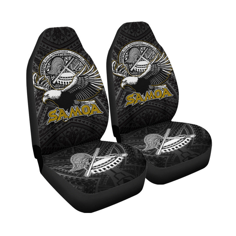 Seal of American Samoa Car Seat Cover