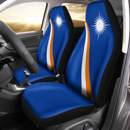 Marshall Islands Flag Car Seat Cover