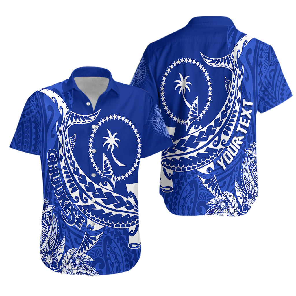 Custom Personalised FSM Chuuk Hammerhead Shark Hawaiian Shirt Proud Chuukese