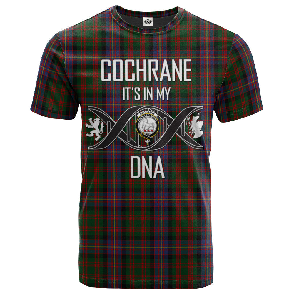 Printivon Cochrane 02 Clan DNA In Me Tartan Crest T Shirt