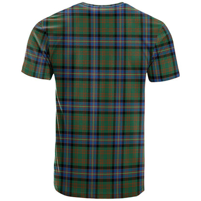 Printivon Cochrane Ancient Clan DNA In Me Tartan Crest T Shirt