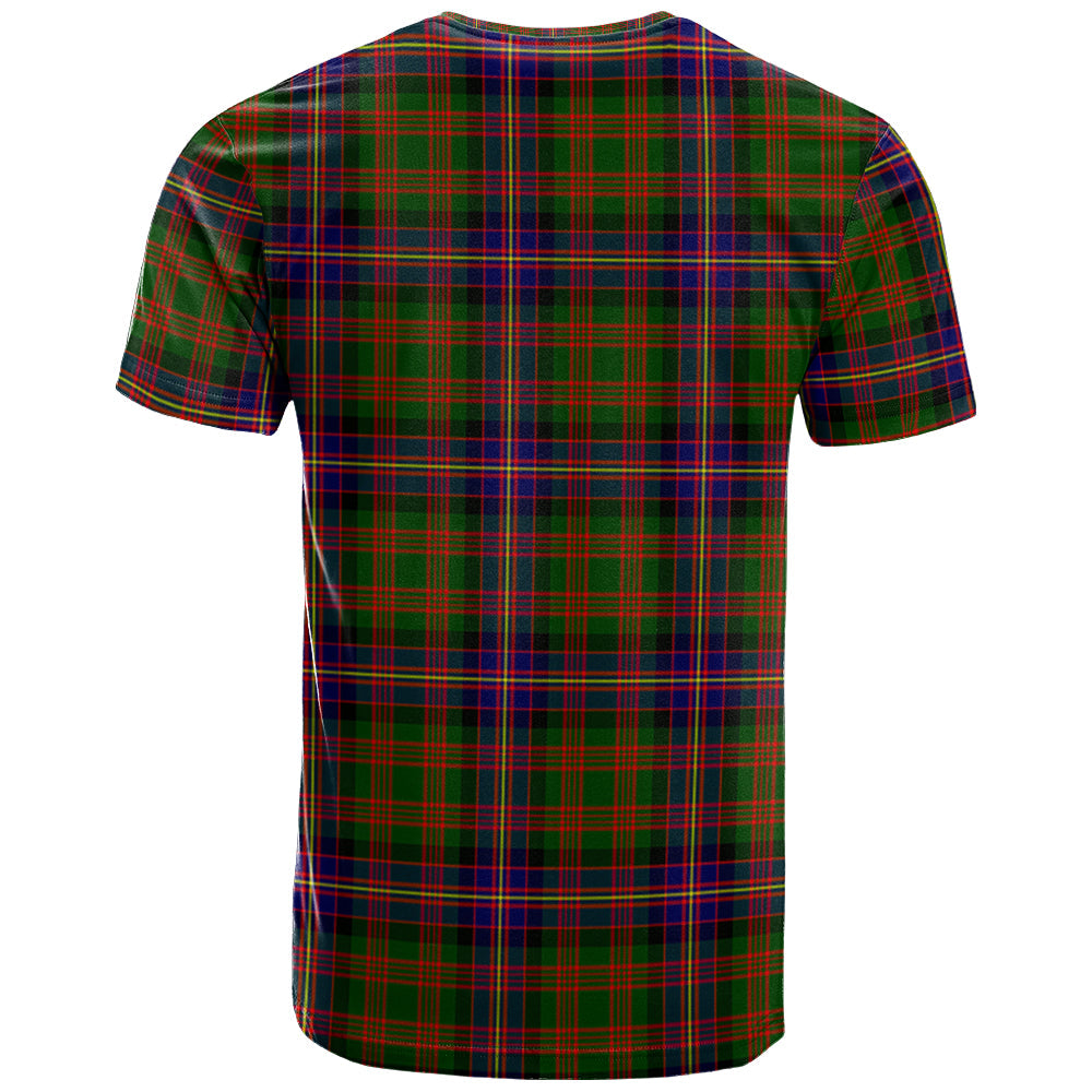 Printivon Cochrane Modern Clan DNA In Me Tartan Crest T Shirt