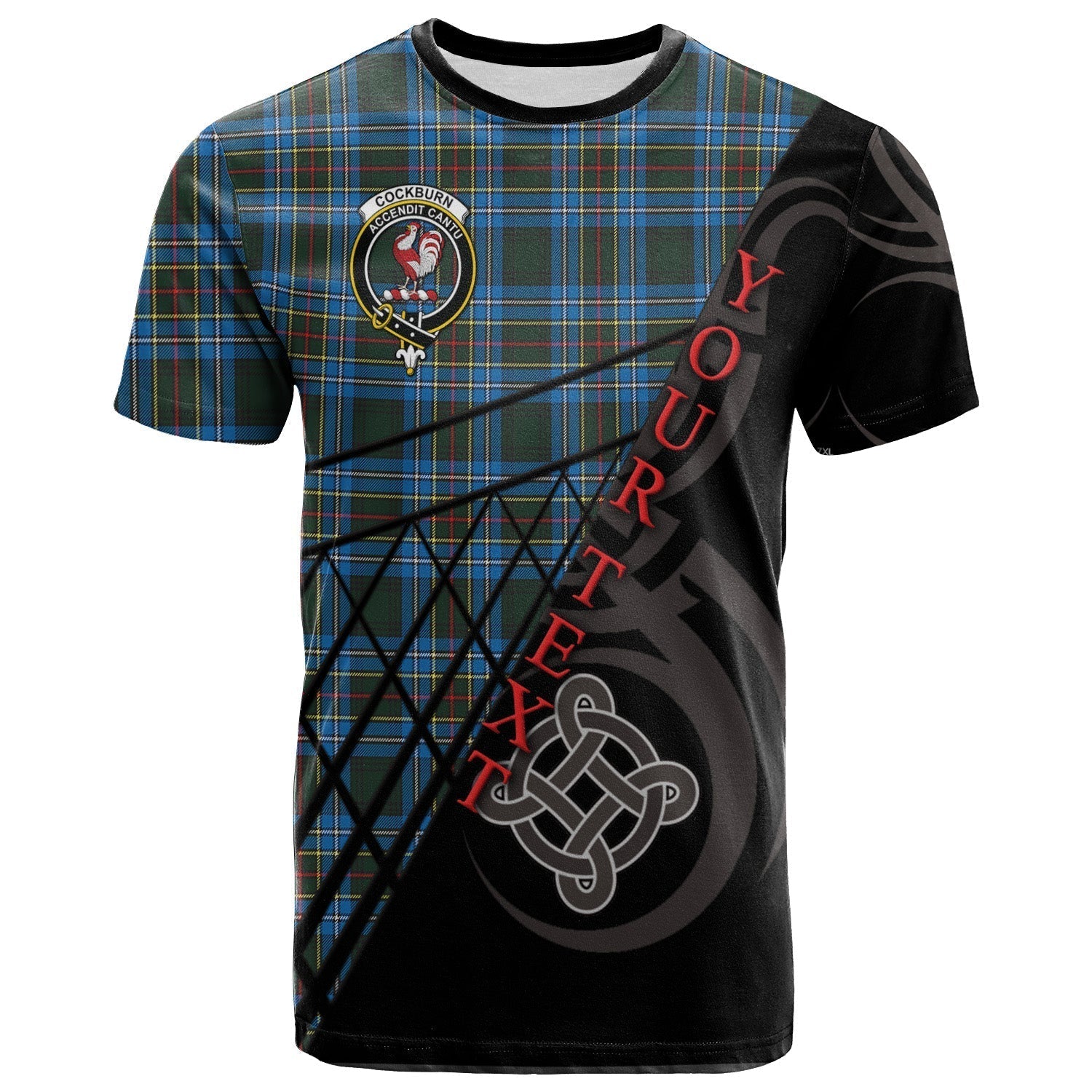 Printivon Cockburn Modern T Shirt Pattern Celtic 