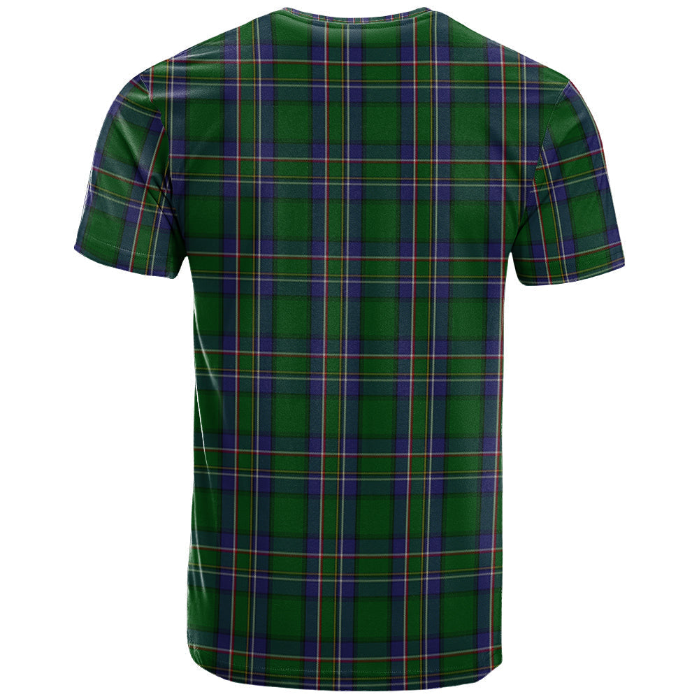 Printivon Cockburn Old Clan DNA In Me Tartan Crest T Shirt