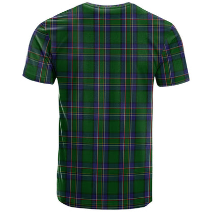 Printivon Cockburn Old Clan DNA In Me Tartan Crest T Shirt