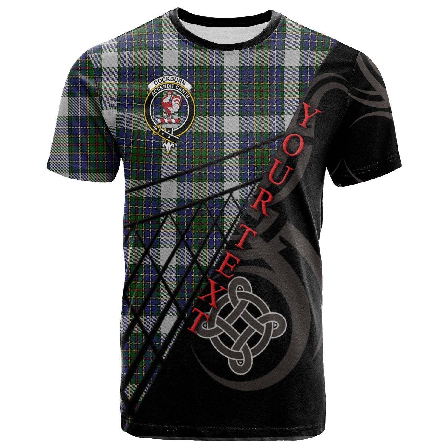Printivon Cockburn of Ormiston Dress T Shirt Pattern Celtic 