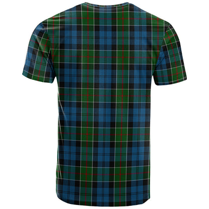 Printivon Colquhoun 02 Clan DNA In Me Tartan Crest T Shirt