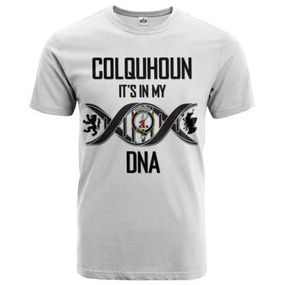 Printivon Colquhoun Clan DNA In Me Crest T Shirt